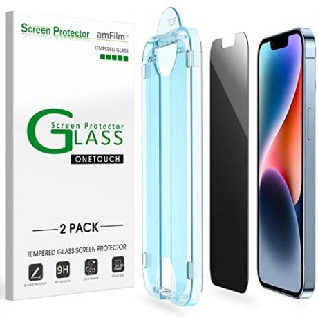 amFilm Privacy Skjermbeskytter i herdet glass for iPhone 14