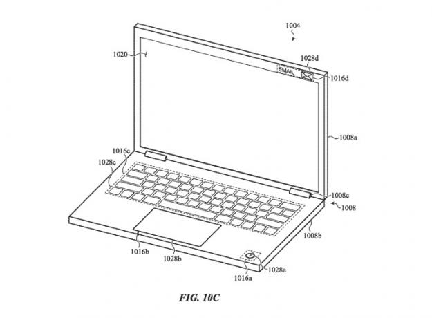 Apple a brevetat un design MacBook Pro cu construcție ceramică și rame sensibile la atingere în jurul afișajului.