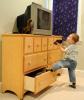 Undersøgelse: Et faldende fjernsyn sårer et amerikansk barn hvert 30. minut
