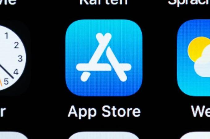 Apple App Store logotipas