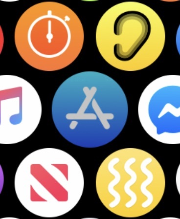 Galeria de aplicativos do WatchOS 6.