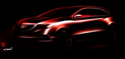 Teaser zum Acura MDX 2014