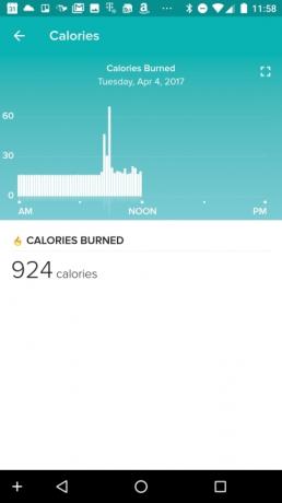 fitbit alta hr tracker recension skärmdump 20170404 115810