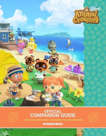 Coperta ghidului oficial însoțitor Animal Crossing.