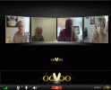 Klient czatu społecznościowego ooVoo przedstawia czterokierunkowy mobilny czat wideo