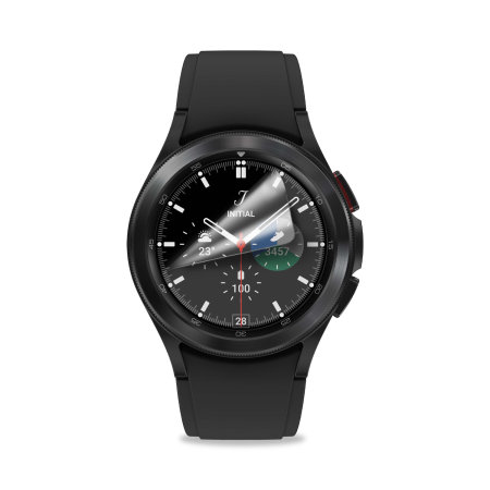 Olixar TPU スクリーン プロテクター Samsung Galaxy Watch 4 Classic (42mm) 用