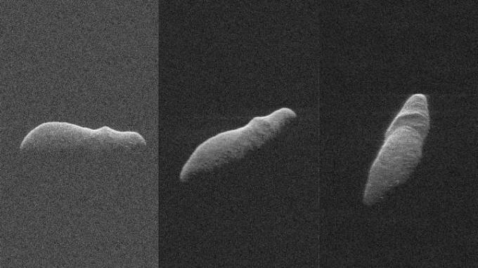 Asteroid ve tvaru hrocha letos o Vánocích poletí blízko Země