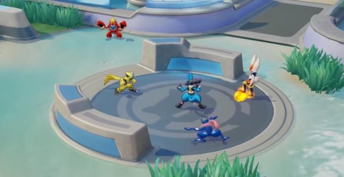 Zeraora-gevechten in Pokemon Unite