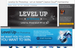 „LevelUp“ leidžia mokytis „Photoshop“, kad galėtumėte laimėti prizų (ir įgūdžių)
