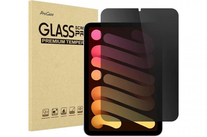 Προστατευτικό οθόνης ProCase Anti-Spy Tempered Glass για το iPad Mini 6 (2021).