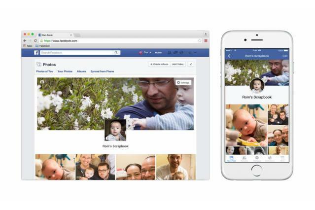 Facebook Альбом для вырезок