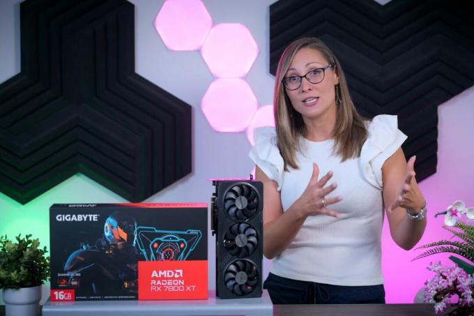 Der YouTube-Kanal Techtesters testet eine untertaktete AMD RX 7800 XT-Grafikkarte.