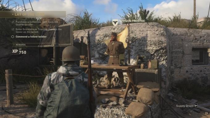 Guia do Call of Duty: WW2 Headquarters - Division Prestige