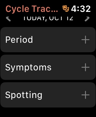 cómo realizar un seguimiento de su período con el rastreador de ciclo en el Apple Watch Cycle3