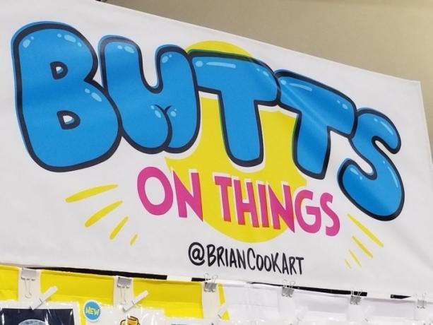 Це знак для Butts on Things.