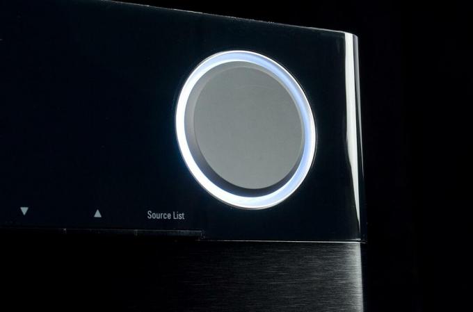 Harman Kardon AVR 3700 revisão dial de volume