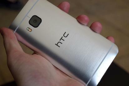 HTC One M9 후면 각도