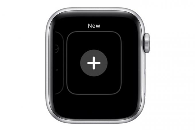 Schnittstelle zum Hinzufügen der Apple Watch.