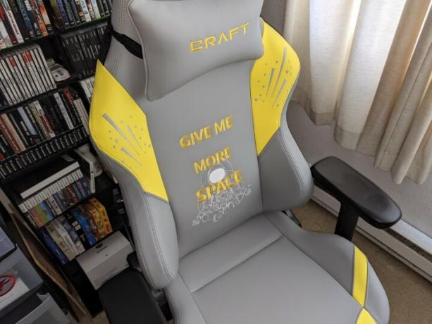 Iš arčiau pažvelkite į „Craft DXRacer“ žaidimų kėdę