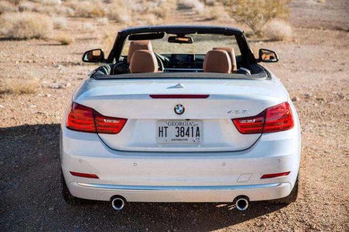 2014 BMW 435i Cabrio arka tavan