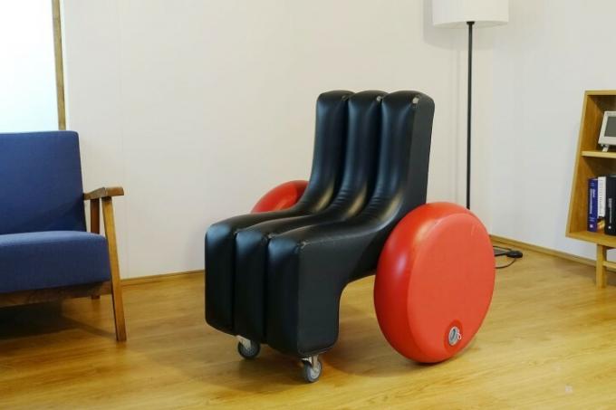 Şişme tekerlekli sandalye