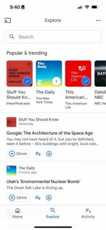 Google Podcasts-App.
