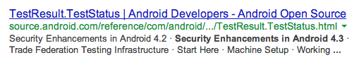 يتوفر Android 4.3 هنا ، وقد تم رصده على موقع تطوير Google