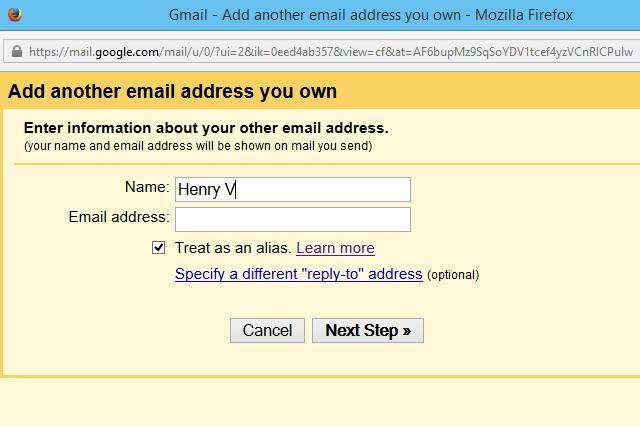 Adicionar contas de e-mail ao Gmail (2)
