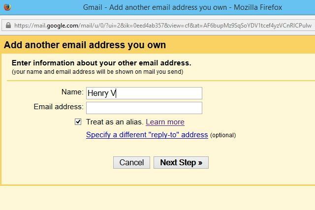 Pridėti el. pašto paskyras prie „Gmail“ (2)