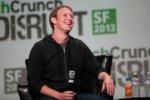 Utrinki iz nastopa izvršnega direktorja Facebooka Marka Zuckerberga TC Disrupt