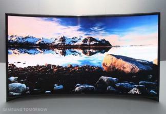 Samsung ukrivljen OLED TV