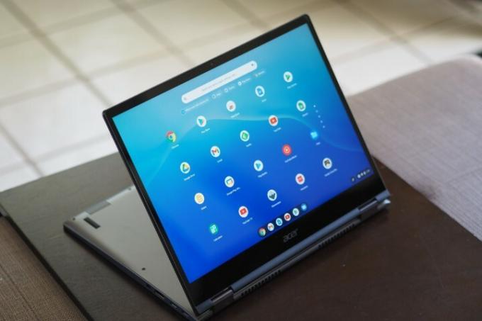 revisión de acer chromebook spin 713