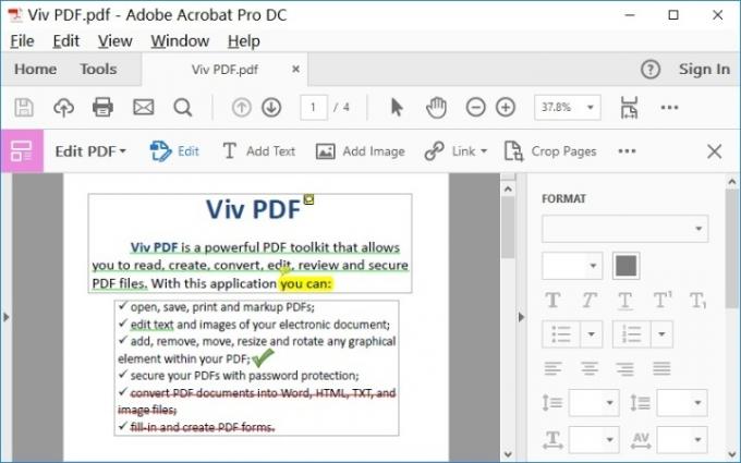 Edycja Adobe PDF