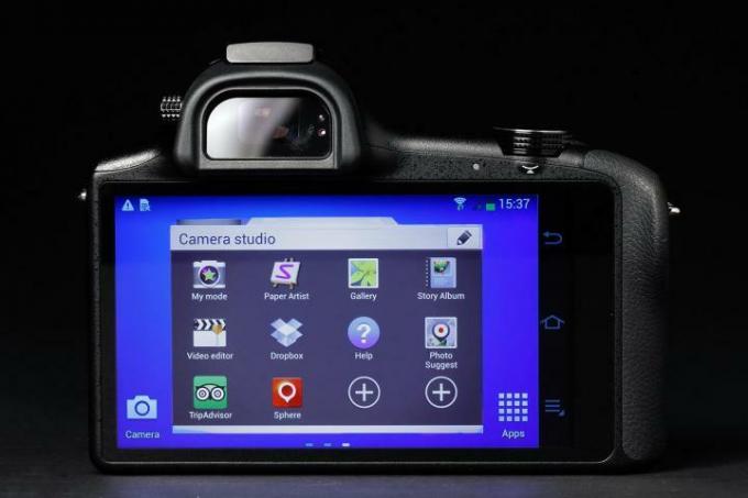 Samsung Galaxy NX kameras studija