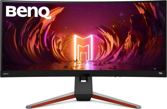 BenQ Mobiuz EX3415R monitor.