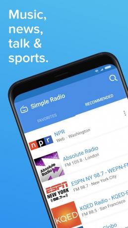 labākās radio lietotnes vienkāršais radio1