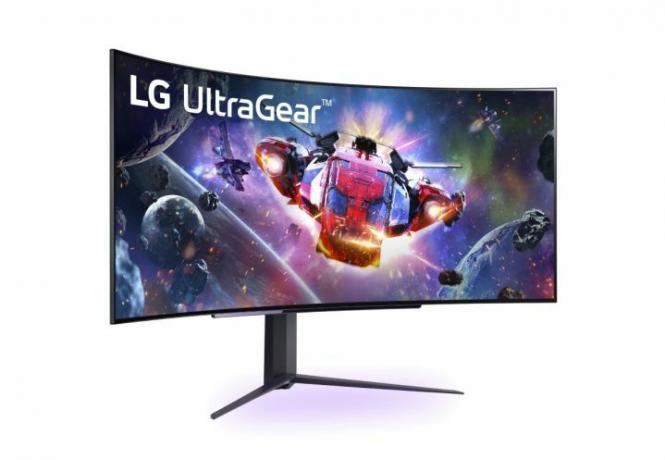 Il monitor da gioco LG UltraGear OLED sarà presentato all'IFA 2022 a settembre.