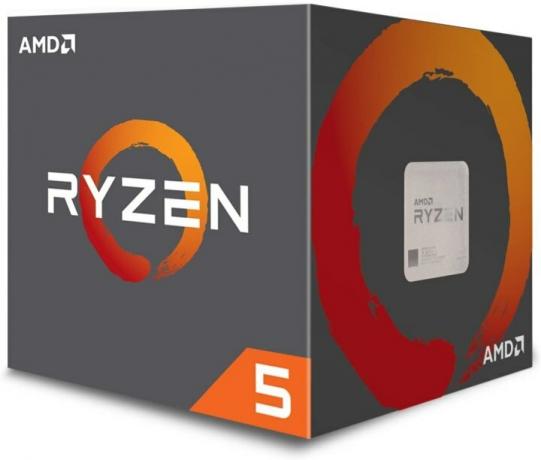 Embalagem para AMD Ryzen 5 1600.