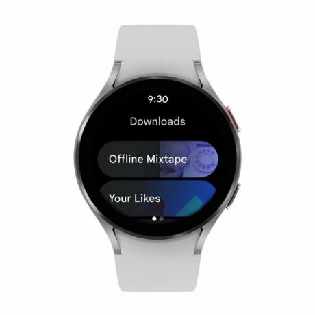 Die YouTube Music-App für Wear OS 3.