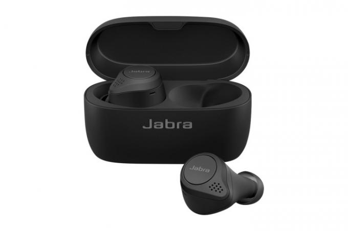 Jabra — Elite 75t True bezvadu aktīvās trokšņu slāpēšanas austiņas — melnas