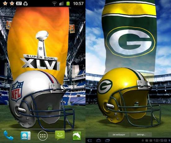 NFL 배경화면 스크린샷 축구 앱 프로