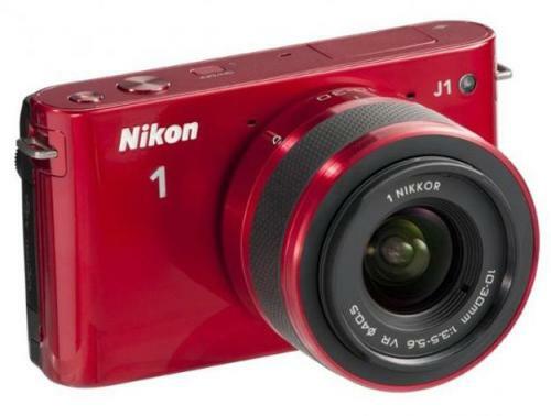 Nikon-1-J1-Vermelho-Ângulo Frontal-RP