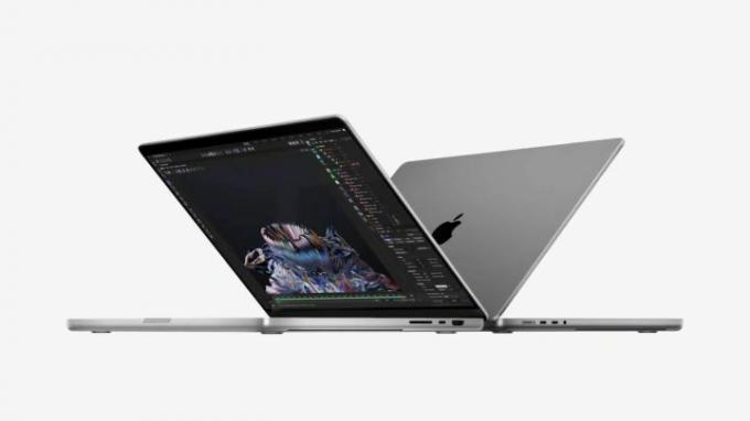 MacBook Pro 14 и MacBook Pro 16: новые порты видны по бокам.