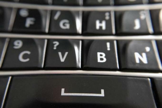 BlackBerry Classic tastatur