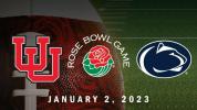 Utah vs. Živý přenos z Penn State: sledujte Rose Bowl 2023