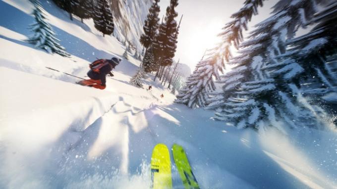 Jogo de snowboard íngreme da Ubisoft