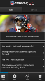 Beste Apps der Woche 09_01_2013 Screenshot von NFL Mobile