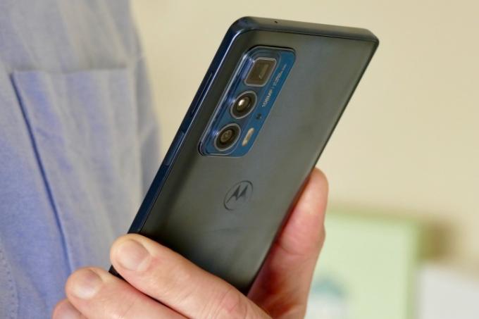 Das Kameramodul des Moto Edge 20 Pro.