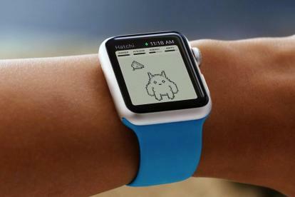 apple watch hatchi virtuell kjæledyr-app