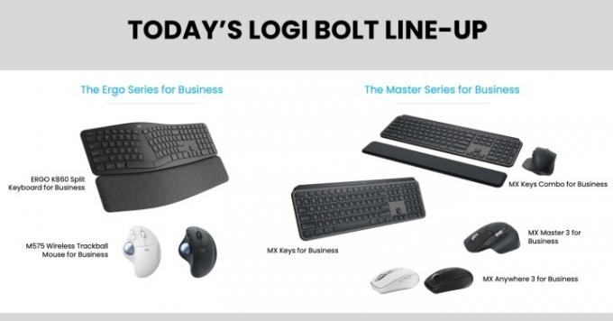 Logitech lance Logi Bolt avec un certain nombre de souris et de claviers. 